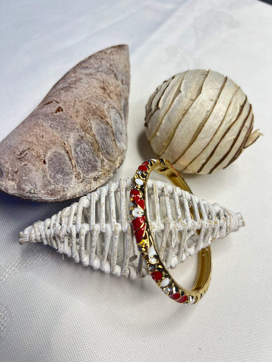Bracelet rouge blanc