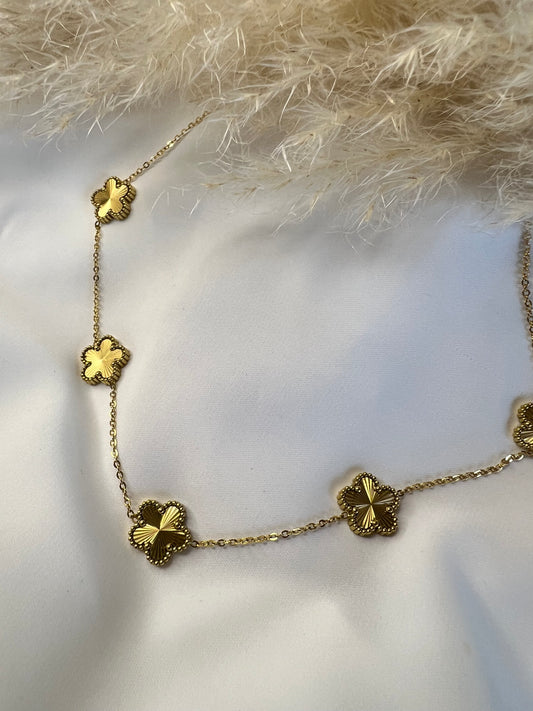 Collier trèfle