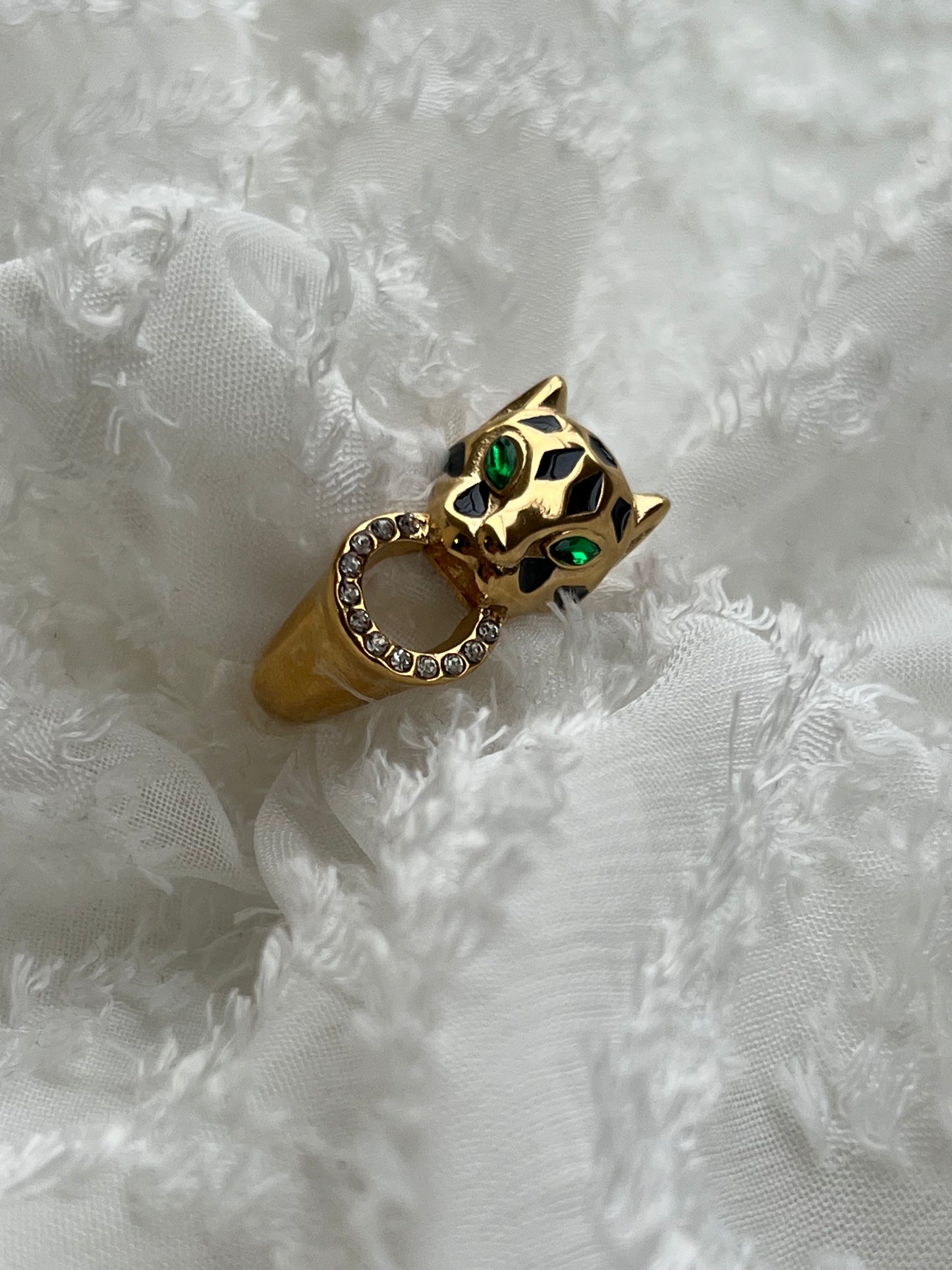 BAGUE JAGUAR STRASS