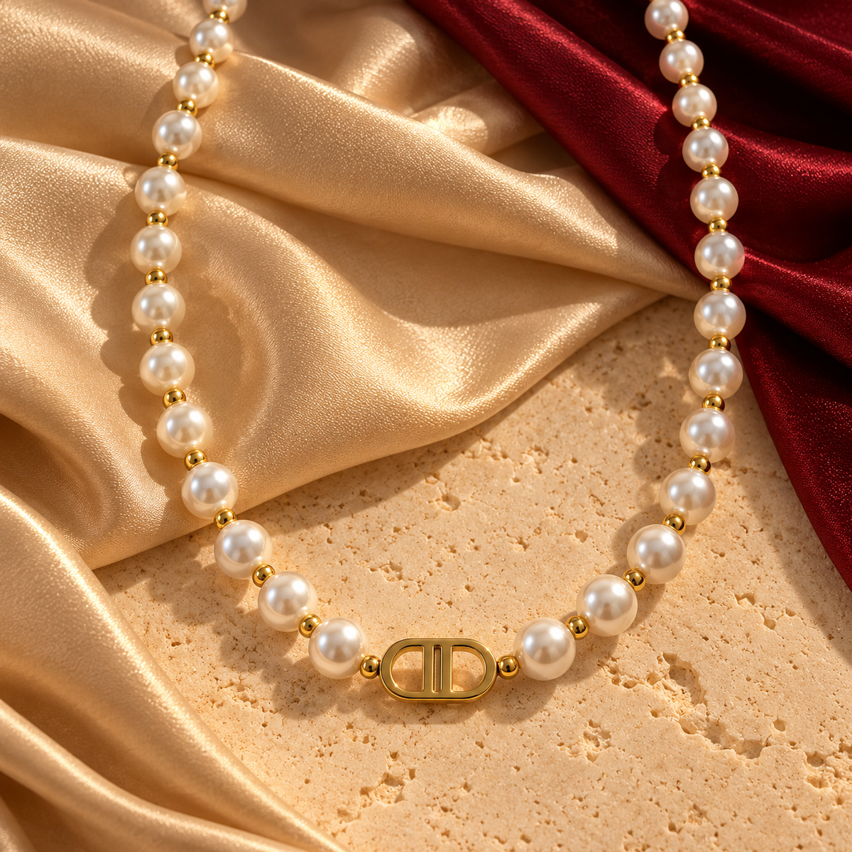 Collier perles