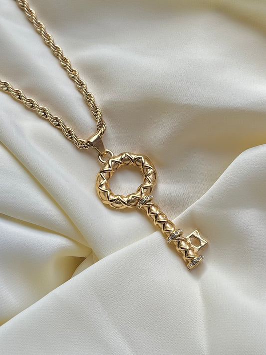Collier clef