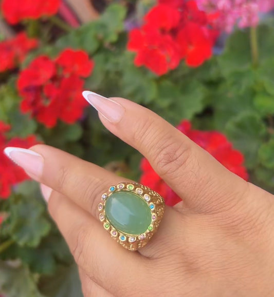 Bague verte