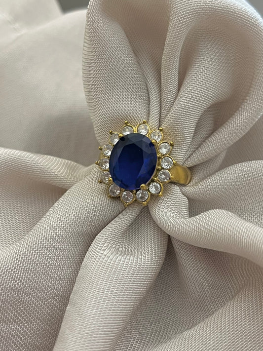 Bague saphir