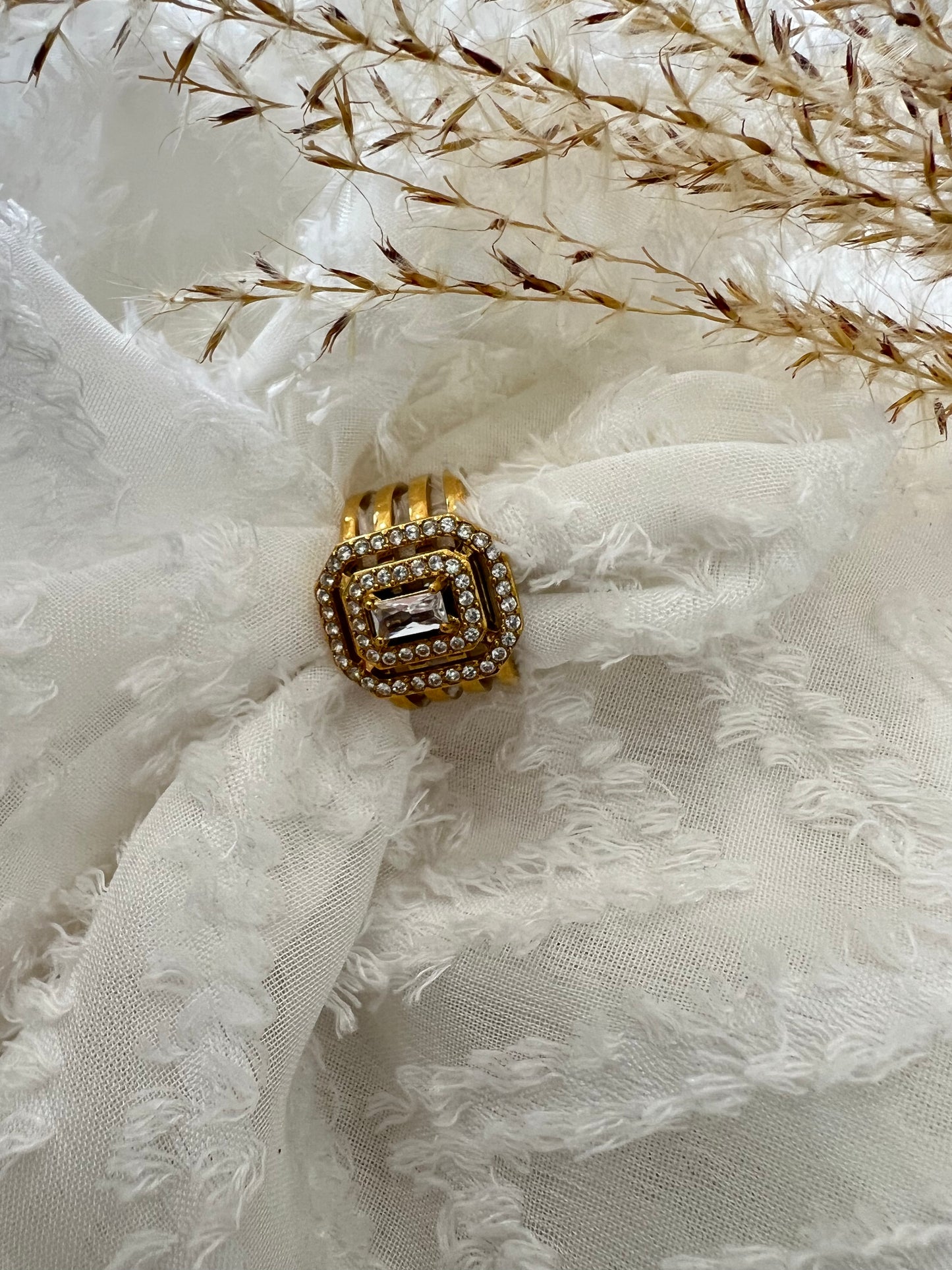 Bague carré