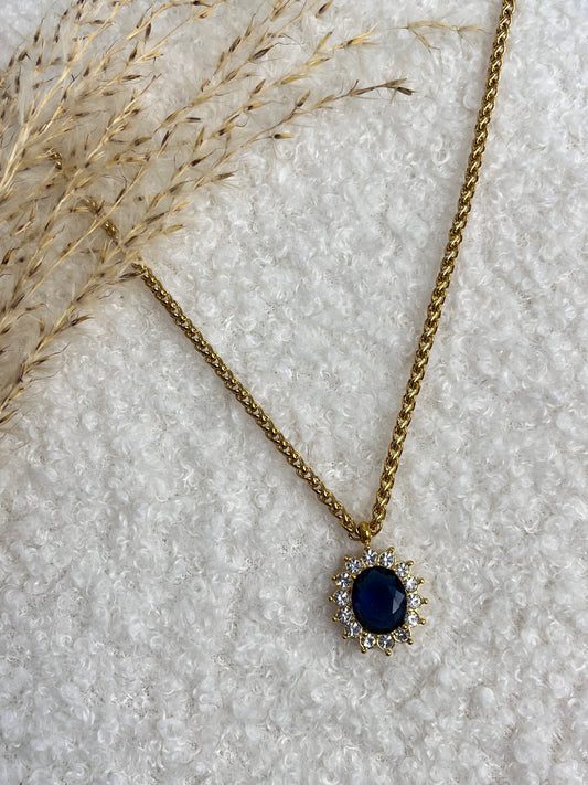 Collier Saphir